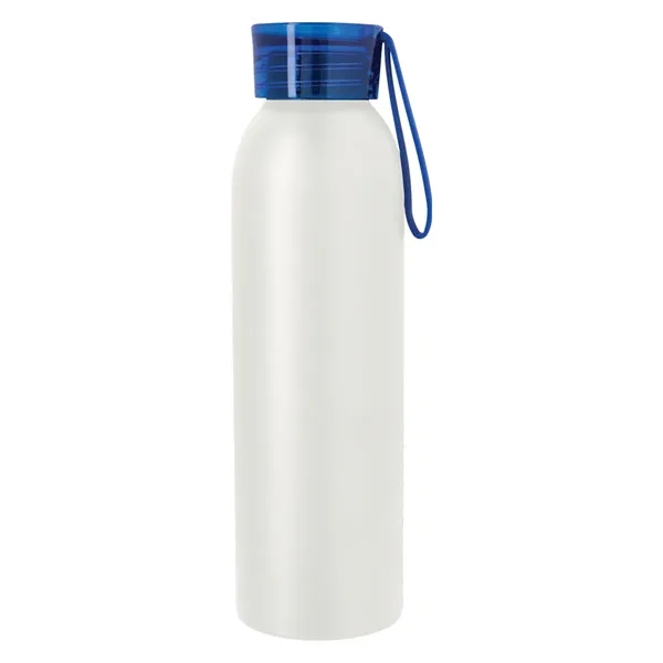 White color option for 22 Oz. Full Color Aluminum Bottle