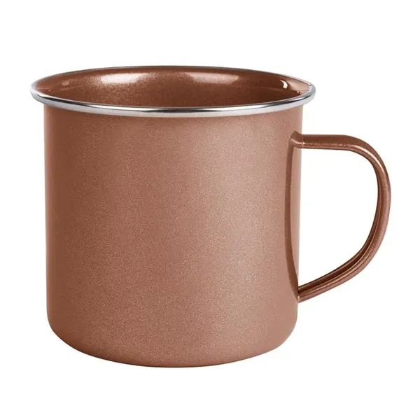 Rose Gold color option for 16 Oz. Steel Campfire Mug