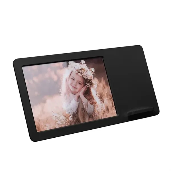 Black color option for Wireless Charging 4" X 6" Picture Frame
