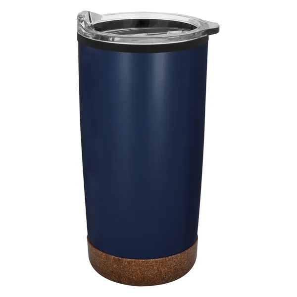 Navy Blue color option for 20 Oz. Full Color Cork Bottom Stainless Steel Tumbler