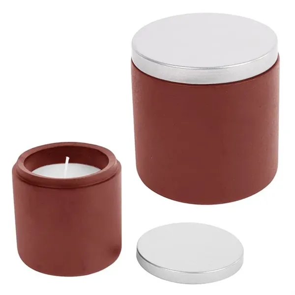 Multi Color color option for Soy Wax Cement Candle