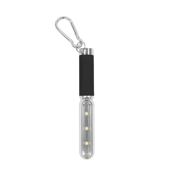 Black color option for Portable Cob Safety Light With Carabiner