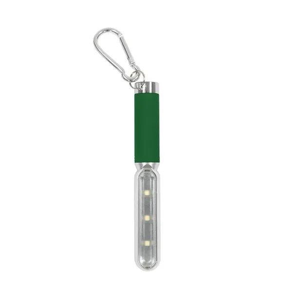 Green color option for Portable Cob Safety Light With Carabiner