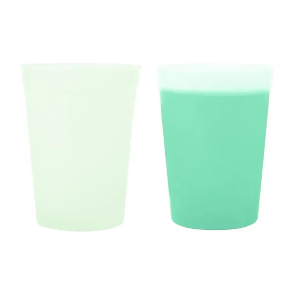 Frost Green color option for 12 Oz. Color Changing Stadium Cup