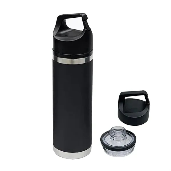 Black color option for 18 Oz. Full Color Travel Stainless Steel Bottle