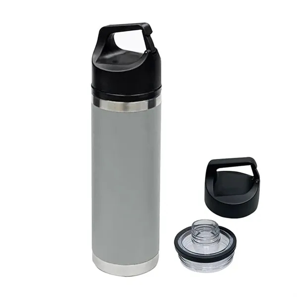Gray color option for 18 Oz. Full Color Travel Stainless Steel Bottle