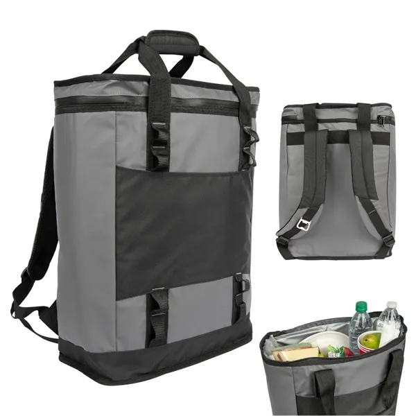 Black/Gray color option for Mountain Larger Cooler Backpack
