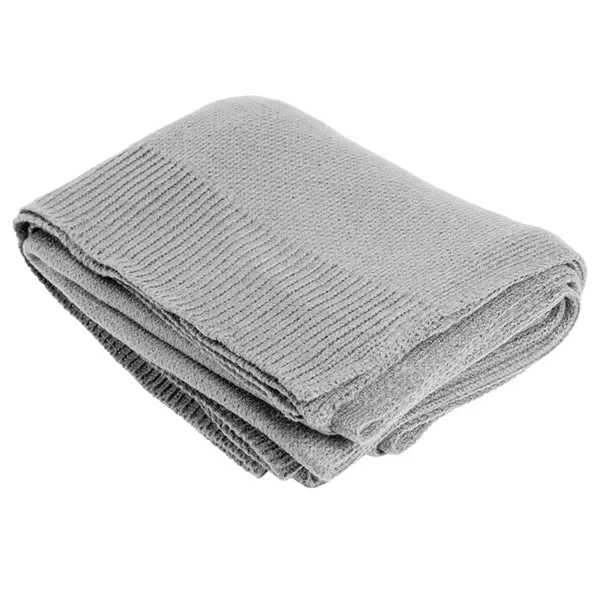 Gray color option for Stella Soft Knit Throw Blanket