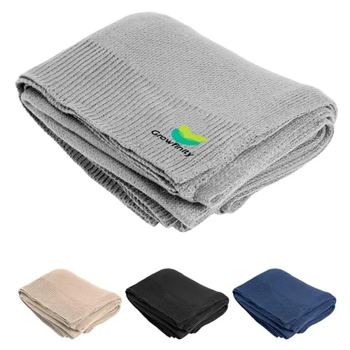 Main photo of Stella Soft Knit Throw Blanket