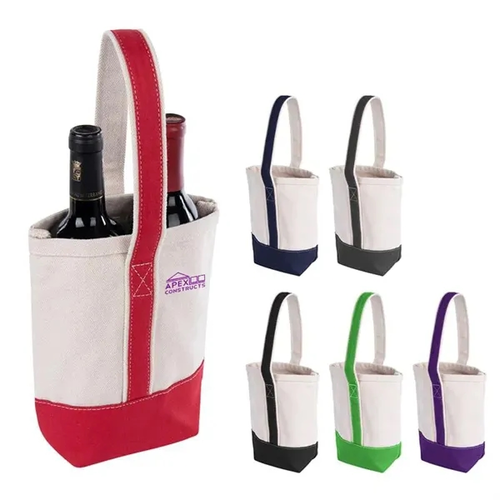 Photo of Deux Wine Bottle Tote Bag