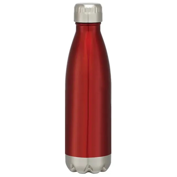 Red color option for 16 Oz. Full Color Round Stainless Steel Bottle