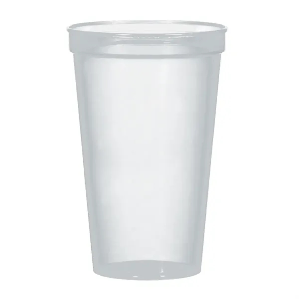Clear color option for 22 Oz. Full Color Stadium Cup