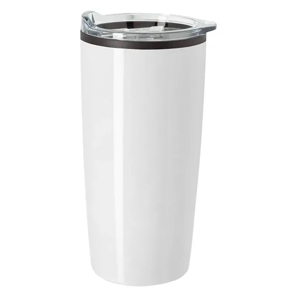 White color option for 20 Oz. Full Color Elate Rocky Tumbler