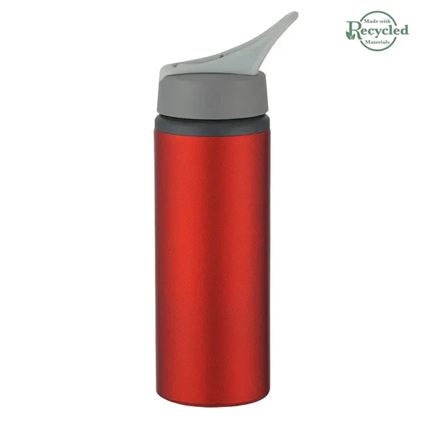 Metallic Red color option for 25 Oz. Full Color Aluminum Bike Bottle