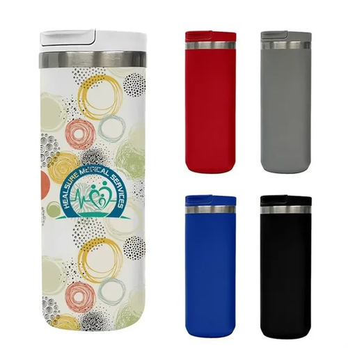 Main photo of 18 Oz. Full Color Town Stainless Steel Bottle