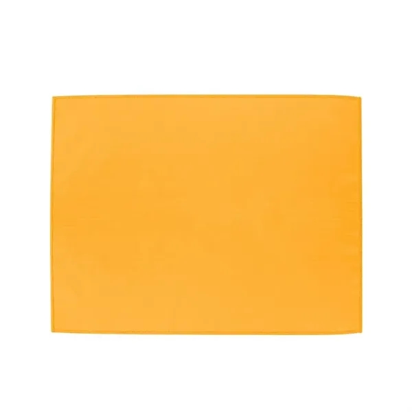 Athletic Gold color option for 15" X 18" Polyester Rally Towel