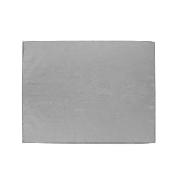 Gray color option for 15" X 18" Polyester Rally Towel