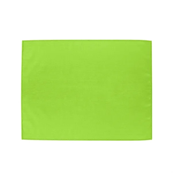 Lime color option for 15" X 18" Polyester Rally Towel