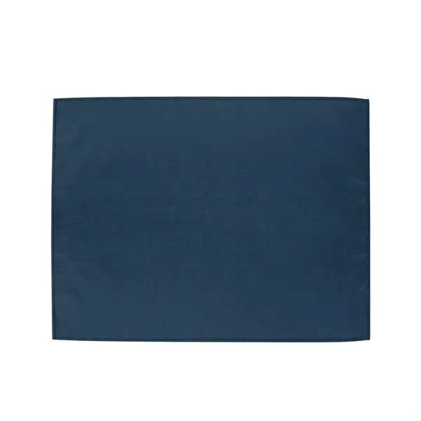 Navy Blue color option for 15" X 18" Polyester Rally Towel