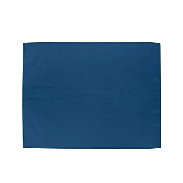 Royal Blue color option for 15" X 18" Polyester Rally Towel
