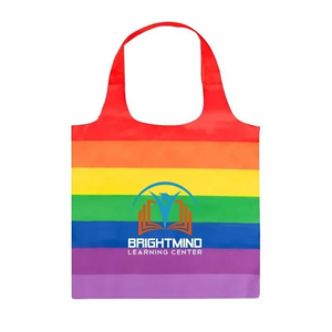 Photo of Rainbow Polyester Tote Bag