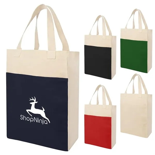 Main photo of Canvas Shopper Tote Bag