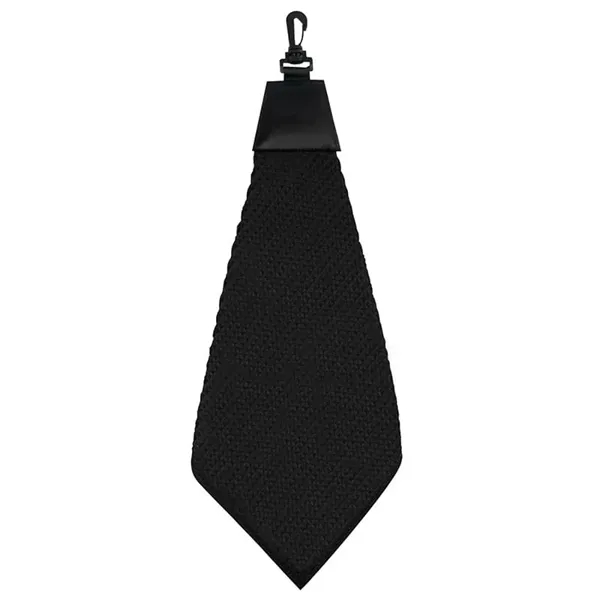Black color option for Quick Dry Microfiber Golf Towel