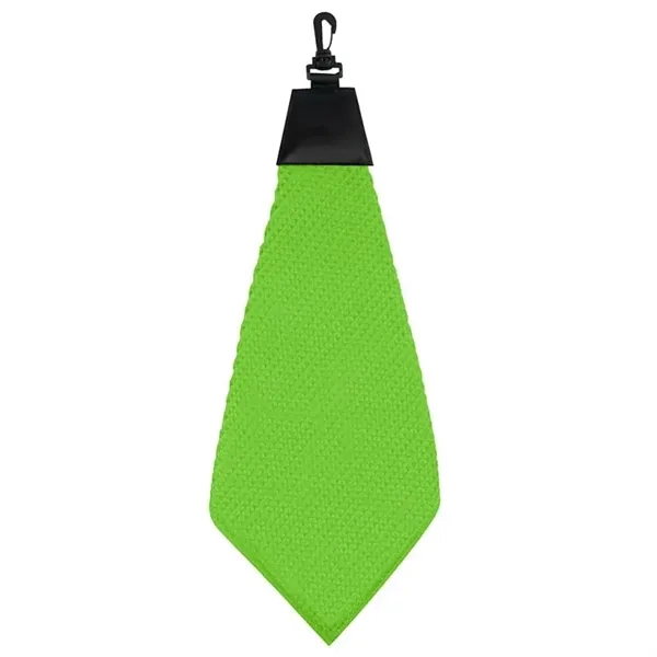 Green color option for Quick Dry Microfiber Golf Towel