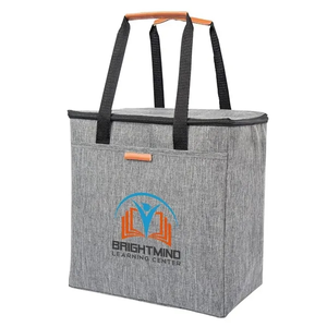 Photo of Polyester Heathered Cooler Tote Bag