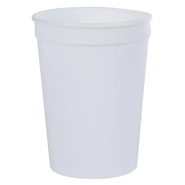 White color option for 12 Oz. Full Color Stadium Cup