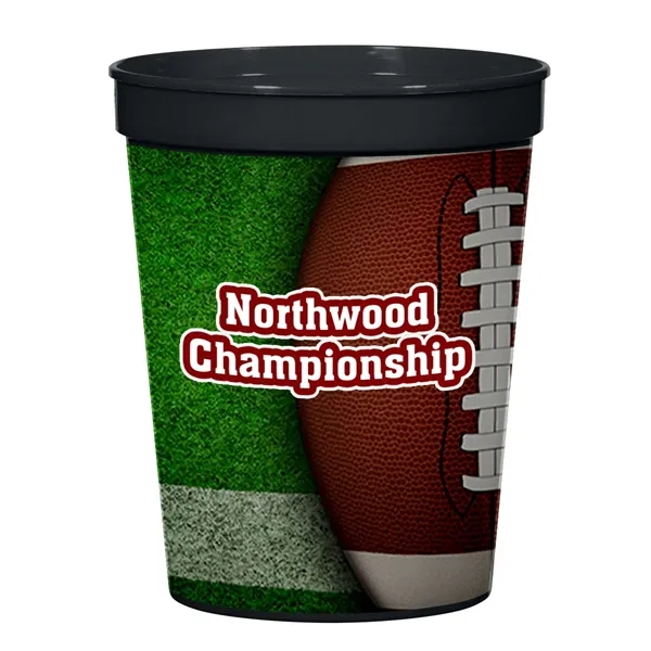 Black color option for 16 Oz. Full Color Stadium Cup