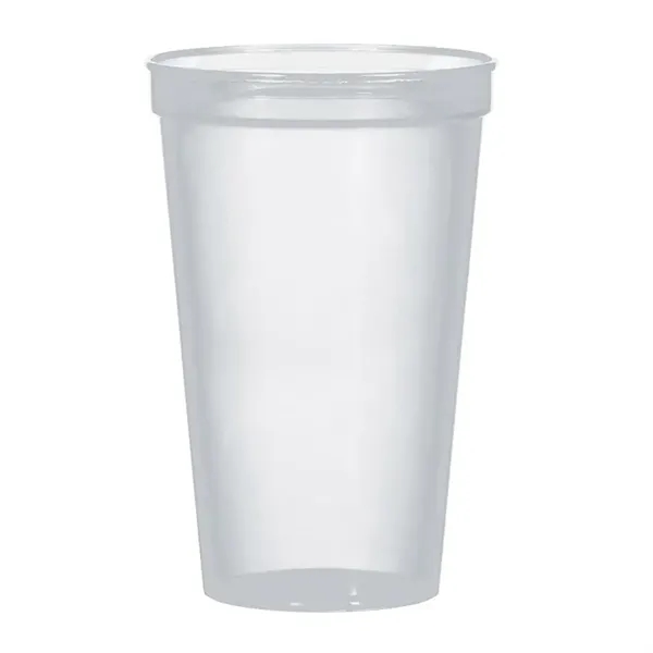 Clear color option for 16 Oz. Full Color Stadium Cup