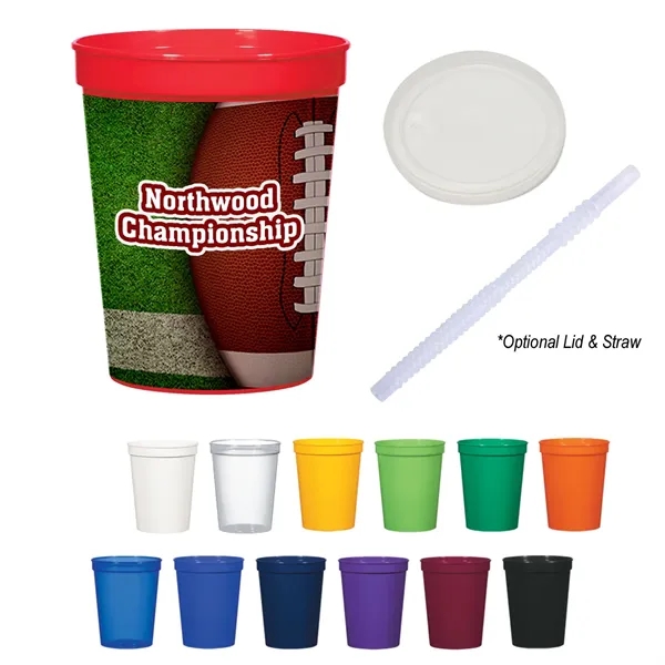 Purple color option for 16 Oz. Full Color Stadium Cup