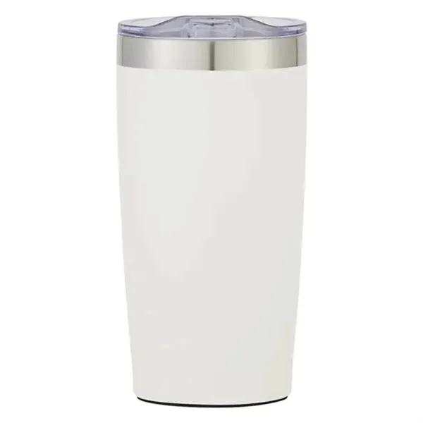 White color option for 20 Oz. Full Color Two Tone Rocky Tumbler With Custom Box