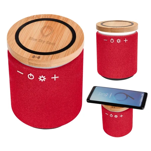 Red color option for Modern Sound Speaker & Wireless Charger