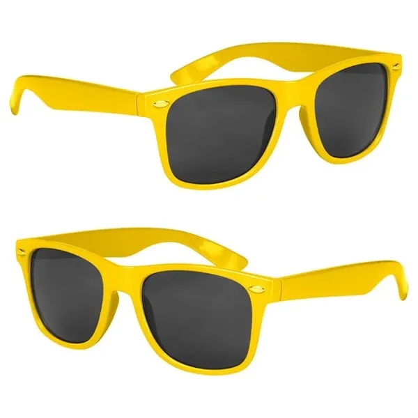 Athletic Gold color option for Full Color Malibu Sunglasses