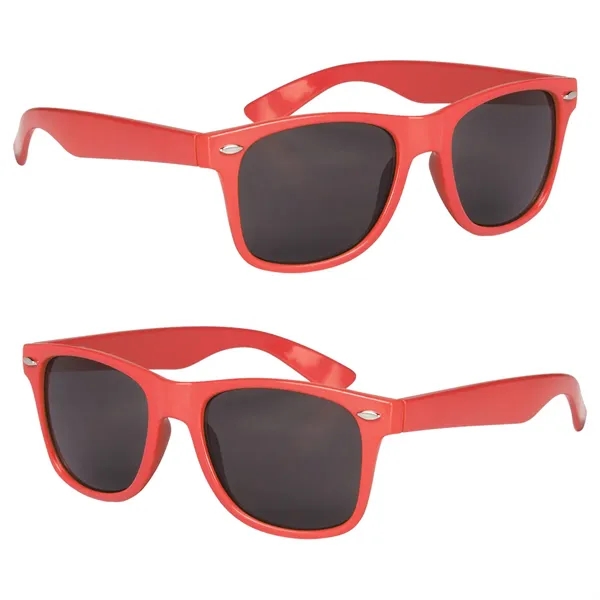 Coral color option for Full Color Malibu Sunglasses