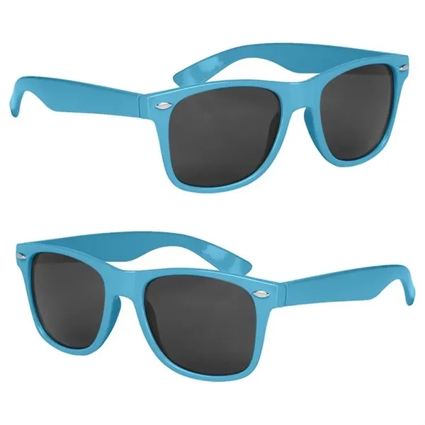 Light Blue color option for Full Color Malibu Sunglasses
