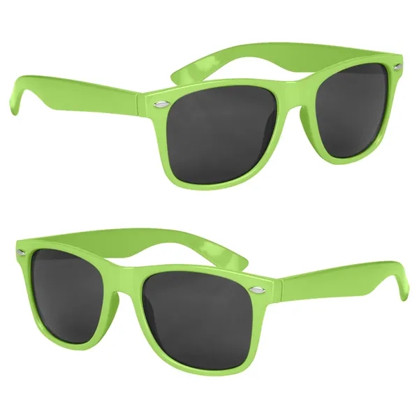 Lime color option for Full Color Malibu Sunglasses