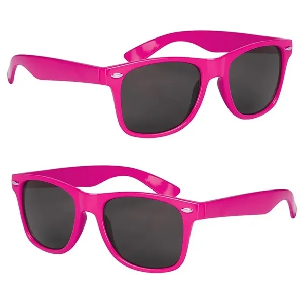 Magenta color option for Full Color Malibu Sunglasses