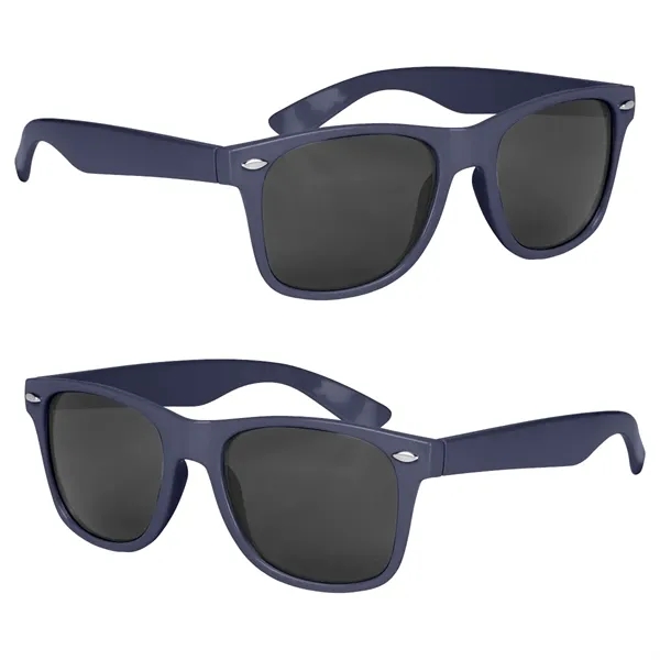 Navy Blue color option for Full Color Malibu Sunglasses