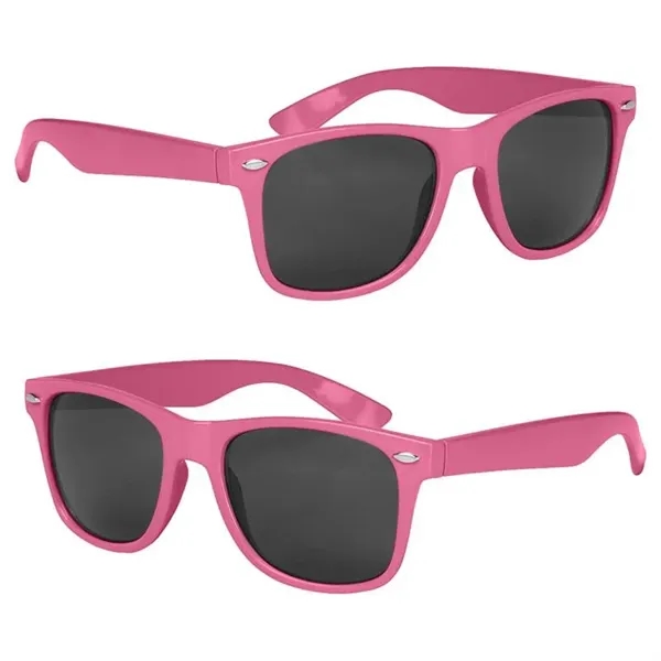 Pink color option for Full Color Malibu Sunglasses