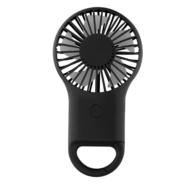 Black color option for Handheld Fan With Carabiner