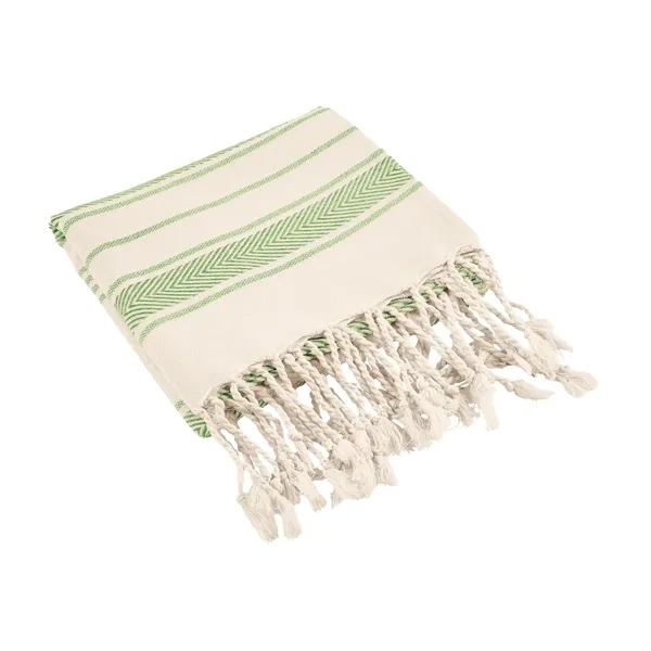 Lime/Natural color option for Cottage Beach Towel