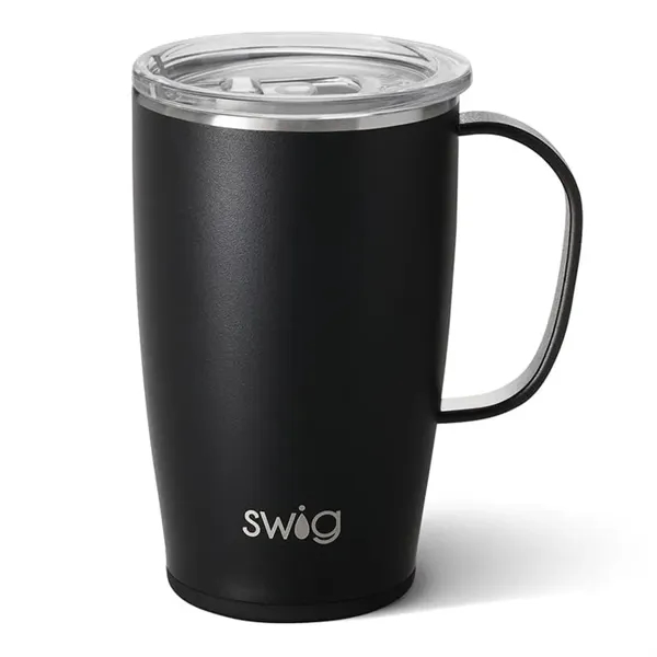 Black color option for 18 Oz. Swig Life Stainless Steel Travel Tumbler