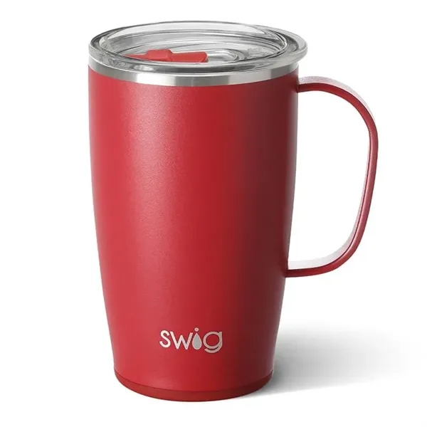 Red color option for 18 Oz. Swig Life Stainless Steel Travel Tumbler