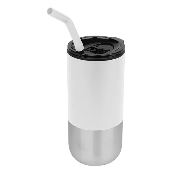 White color option for 18 Oz. Modern Stainless Steel Tumbler
