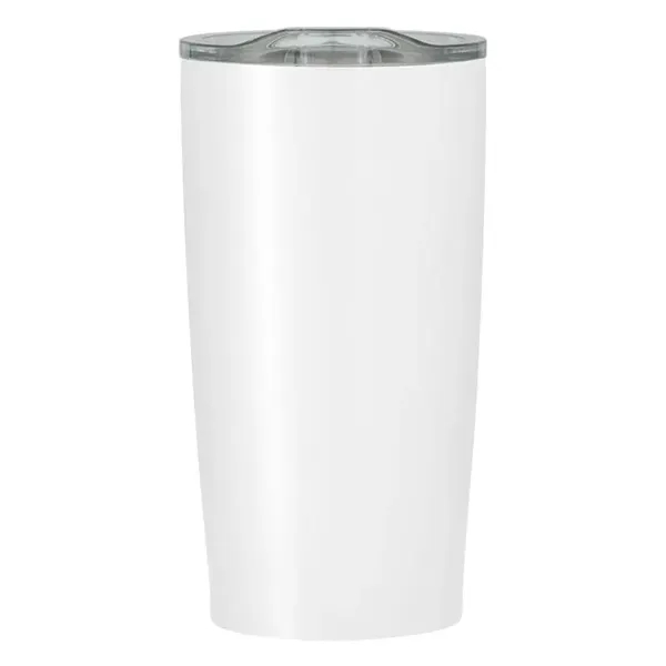 White color option for 20 Oz. Full Color Rocky Tumbler