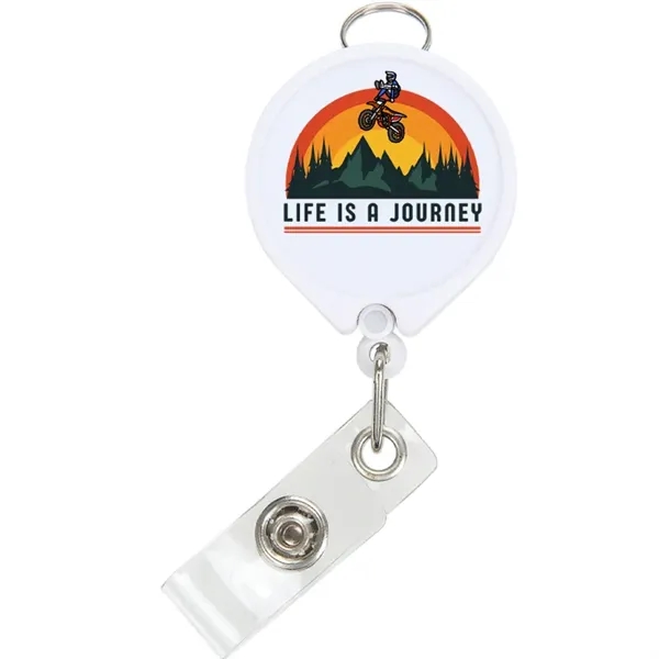 White color option for Badge Reels Style F
