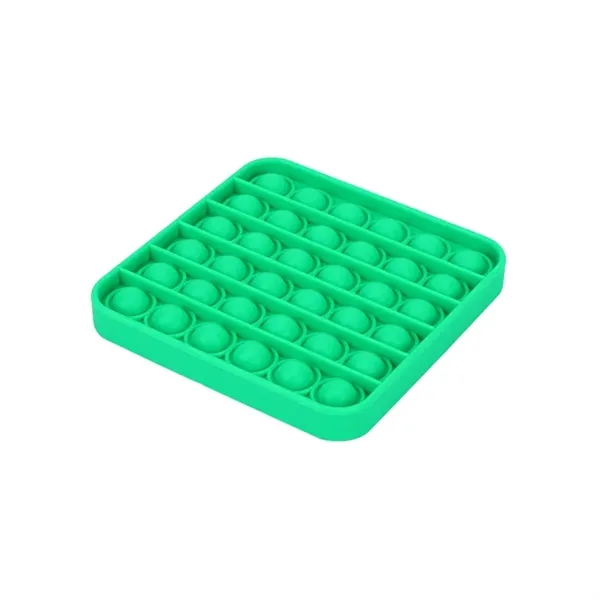 Green color option for Pop Fidget Stress Reliever   Square